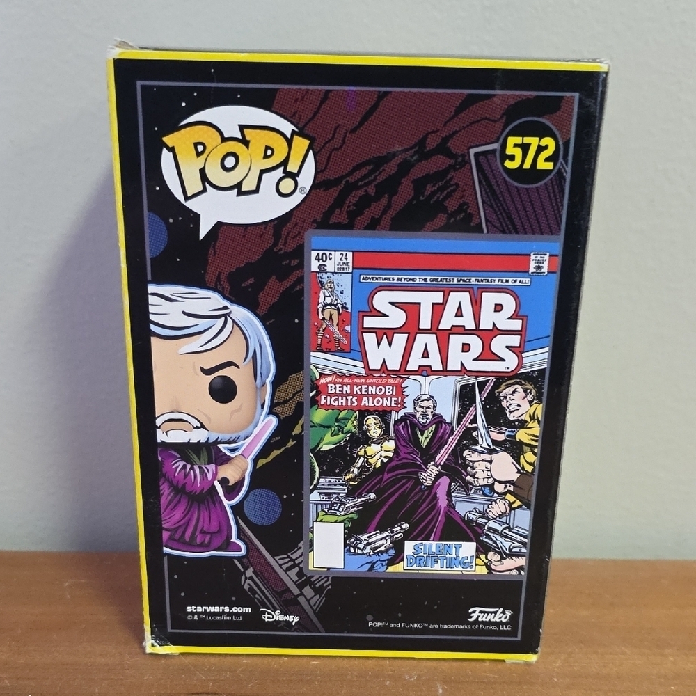 Funko Pop Star Wars Ben Kenobi with Purple Robe - Picture 3 of 6